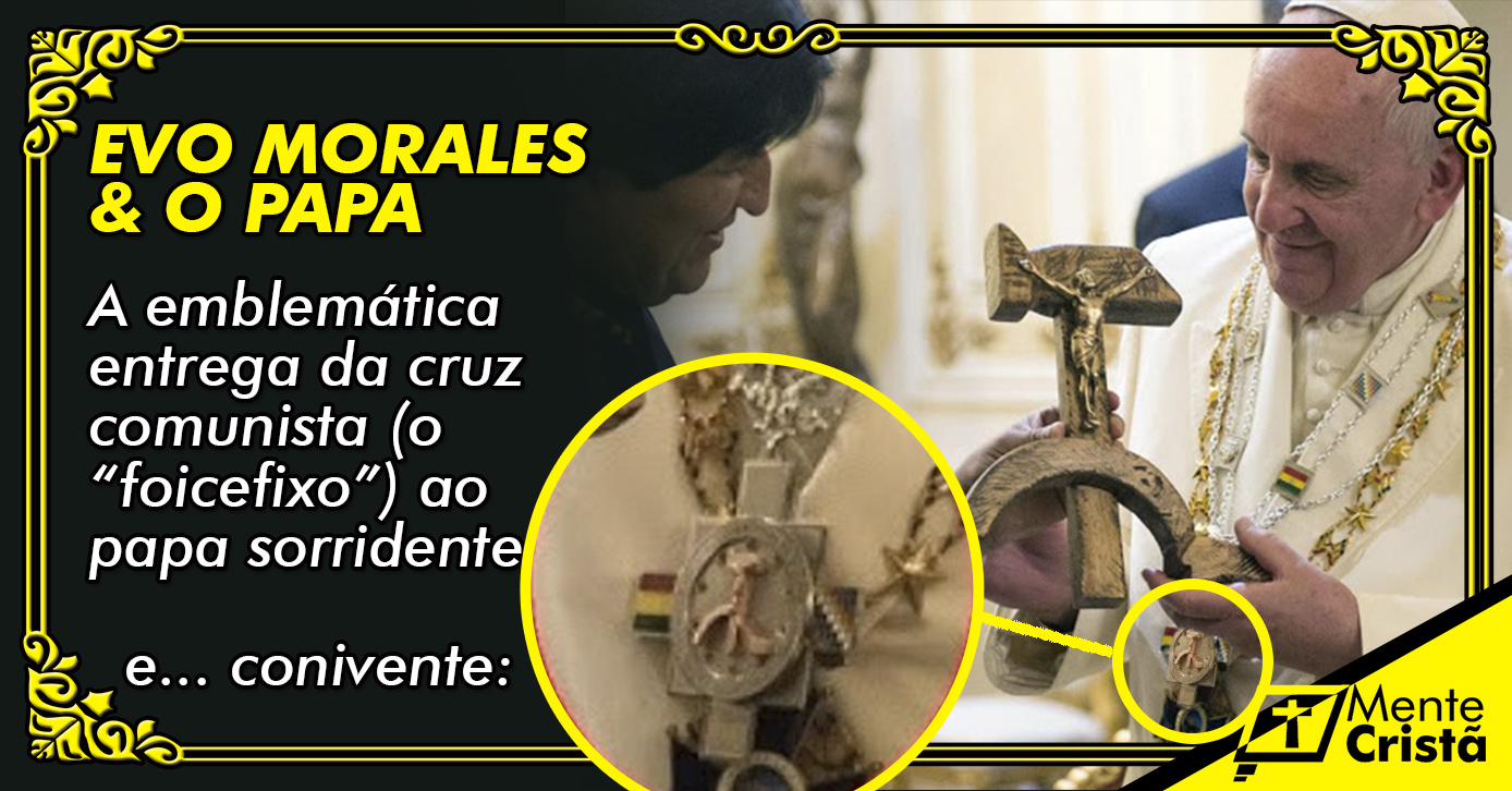O Papa e a Cruz Comunista